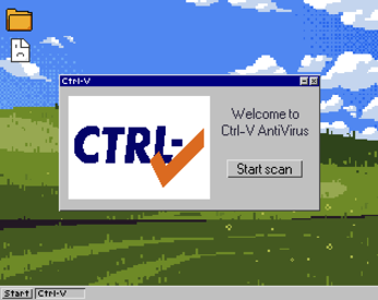 CTRL-V cover art